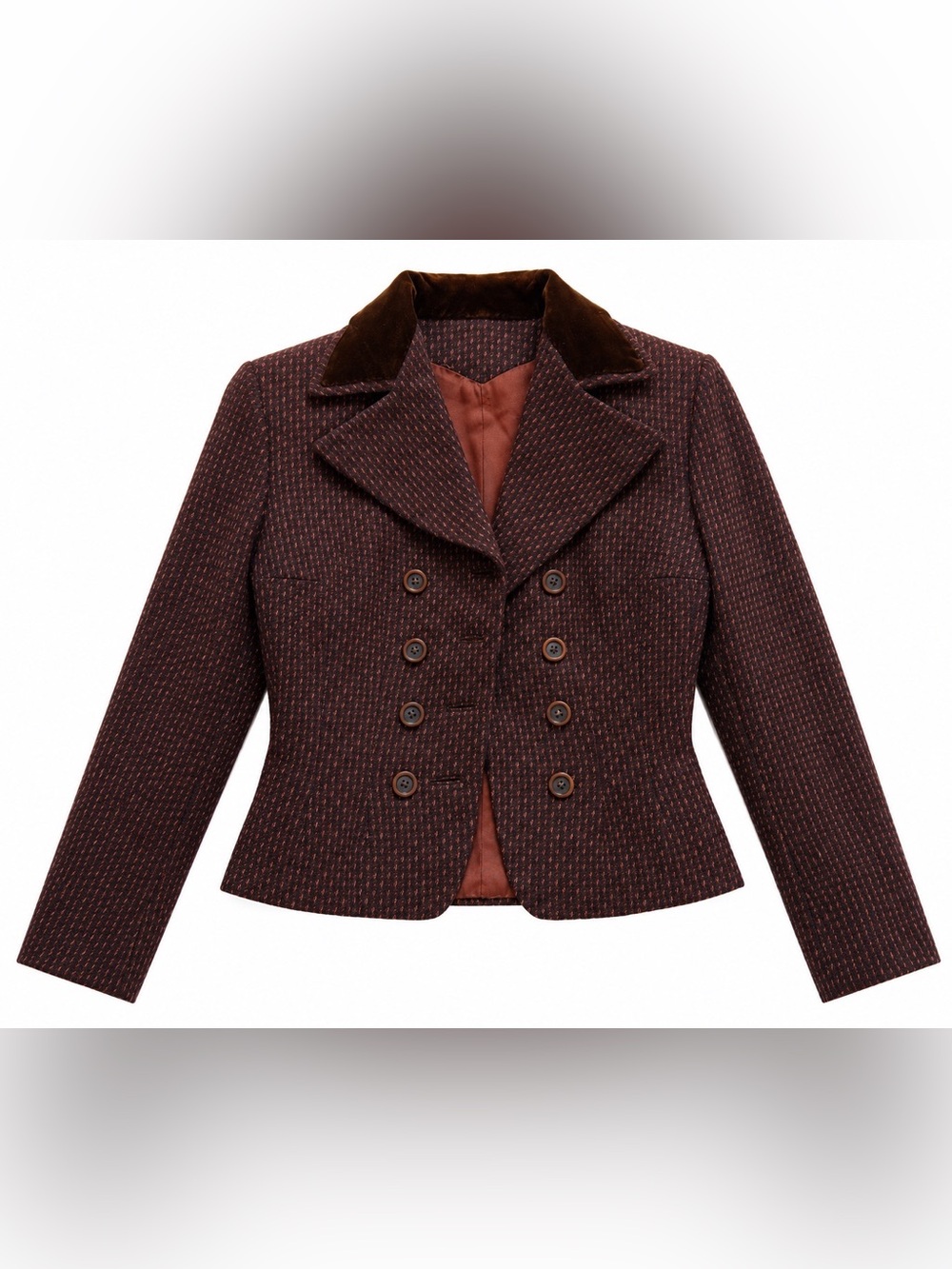 Vintage blazer in brown
